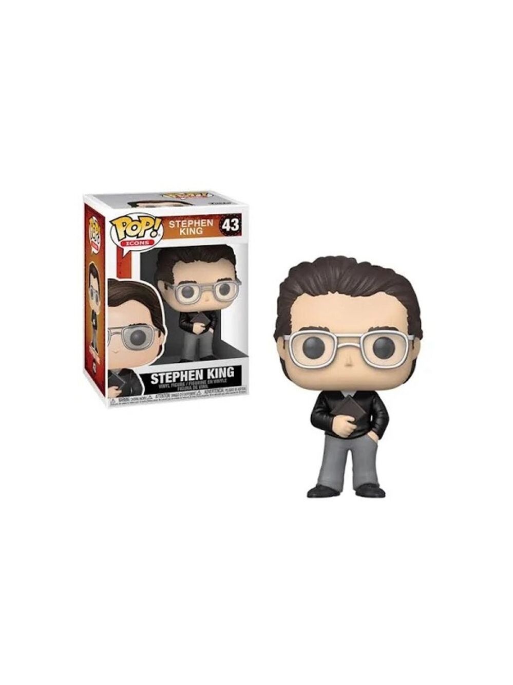 Funko Pop! Stephen King Action Figure One Size Black Grey New In Box